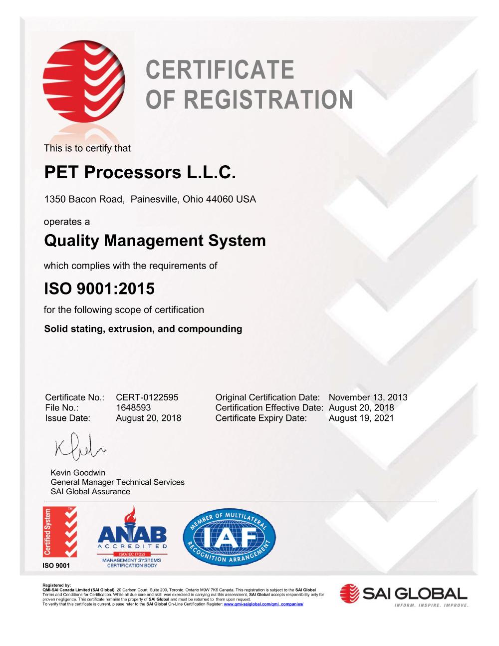 ISO 9001:2008 Certified